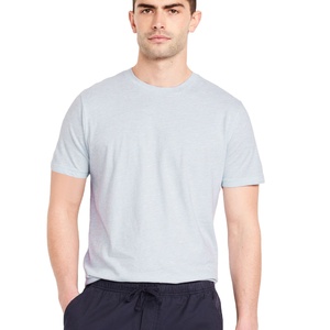 T-shirt personnalisé de haute qualité 220g 100% coton grande taille, design uni, col rond, été, qualité de marque - Product Image 1