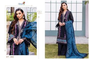 Gorgeous <b>Chikankari</b> Cotton Shalwar Kameez Set Nett Embroidered Dupatta Payal Bunch Bottom for Winter Indian Pakistani Clothing - Product Image 2