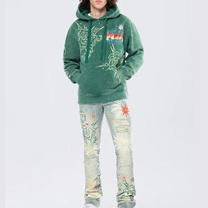 เสื้อสวมหัวมีฮู้ดผ้า100% สำหรับผู้ชายผ้าคอตตอนแห้งเร็วและระบายอากาศได้ดีผลิตจากประเทศปากีสถาน - Product Image 6