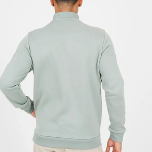 Servicio OEM, Sudadera con Cierre de Cuello Redondo para Hombre, Diseño de Color Sólido para Compradores al por Mayor, Precio Económico, Ropa Casual, Corte Holgado 2026 - Product Image 6