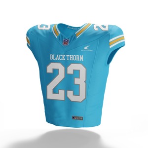 Maillot de football américain de haute qualité Sublimation Team Name Number Design Sportswear avec équipement de football américain - Product Image 5