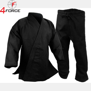 ชุดคาราเต้แบบมืออาชีพสำหรับทุกเพศ น้ำหนักเบา ระบายอากาศได้ดี เย็บสองชั้น ปักโลโก้ด้านหน้าได้ ทรงยืดหยุ่น ออกแบบตามสั่งสำหรับศิลปะการต่อสู้ - Product Image 1