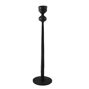 Hand Forged Black Metal <b>Tapered</b> <b>Candle</b> Holder Center Wrought Iron <b>Candle</b> Holder Decorative Stand for Home and Gifts - Product Image 4