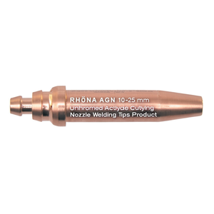 หัวตัดอะเซทิลีนแบบไม่เคลือบโครเมียม RHNA AGN ขนาด 10-25 มม. สำหรับงานเชื่อม - Product Image 3