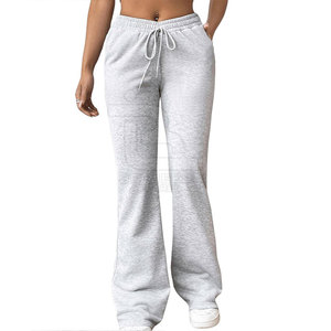 Vente en gros de pantalons de survêtement évasés personnalisés pour femmes vêtements de ville pantalons de survêtement évasés pour femmes vente en ligne de pantalons de survêtement évasés pour femmes - Product Image 1