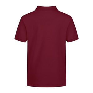 Polos personnalisés respirants avec logo brodé pour hommes Polo décontracté anti-rétrécissement à manches courtes 100 coton - Product Image 6