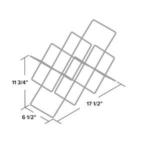 New fancy steel tabletop <b>wine</b> bottle rack holder for kitchen home decoration dining <b>table</b> champagne <b>wine</b> display rack holder bar - Product Image 3