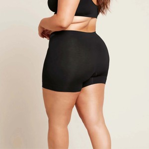 Short en bambou doux et respirant pour femme, tenue d'été confortable avec taille élastique - Product Image 4