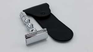 Hot Selling Manufacturer Rose Gold Color Safety Razor/Double <b>Edge</b> Safety Razor - Product Image 4