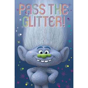 Trolls Diamond Guy Wall Decor <b>Poster</b> Glitter Pass Party Wall Decoration - Product Image 1