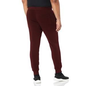 Pantalon de survêtement OEM en gros, vierge, confortable, en molleton, personnalisable, pour le jogging, avec impression et couleur contrastée unie - Product Image 5