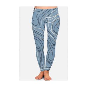 Pantalones de Yoga Estampados de Cintura Alta Elásticos de Primera Calidad para Mujer para Hacer Ejercicio, Yoga y Fitness - Product Image 1