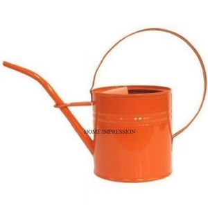 Arrosoir moderne fait à la main en alliage de zinc de style américain, finition galvanisée, 8L, durable, écologique, pour la décoration intérieure et extérieure - Product Image 4