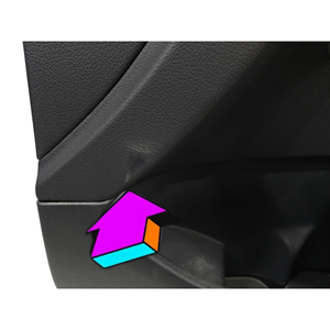 PANEL DE PUERTA INTERIOR DELANTERO DERECHO MERCEDES Clase E Serie Cabrio (A238) A2387203800 (17>) - Product Image 3