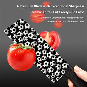 Juego de Cuchillos de Cocina de 3 Piezas de Primera Calidad, Precio de Fábrica, Entrega Súper Rápida, Hojas de Cerámica, Plástico Resistente, Alta Calidad para Profesionales - Product Image 5