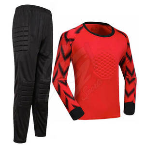 Venta al por mayor de Uniforme de Portero para Hombres Conjunto de Secado Rápido Transpirable de Alta Calidad Adultos Ropa Deportiva Uniforme de Portero - Product Image 2