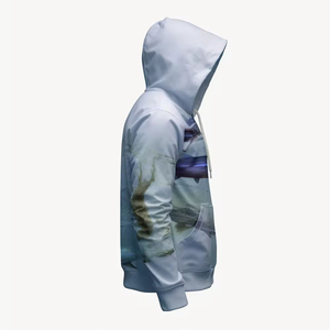 Sweat à capuche de pêche unisexe à manches longues, personnalisable, imperméable, coupe-vent, respirant, anti-UV, séchage rapide, 100% sublimation - Product Image 3