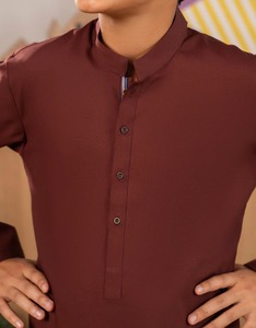 Kameez Shalwar-Traje clásico de moda para niños, ideal para uso formal y festivo - Product Image 5