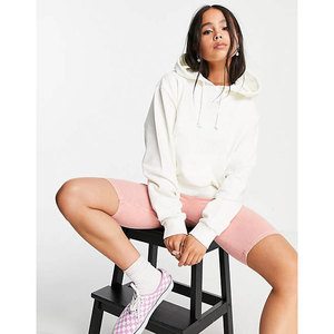 <b>White</b> Cotton Fleece <b>Women</b> <b>Hoodie</b> Casua Loose Tops Pullover Female Winter <b>Hoodies</b> Custom Your Own Design - Product Image 6