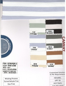 Tela de poliéster 100% de la mejor calidad, forro de urdimbre orgánico, totalmente estirable, elegante, sarga Hexagonal dimensional - Product Image 2