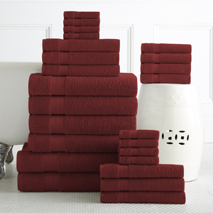 ผ้าขนหนูอาบน้ำคอตตอนแบบ100% มีลายเนื้อแข็งขนาดและลายที่กำหนดเอง - Product Image 4