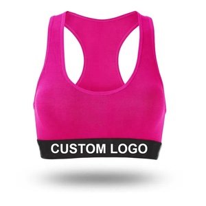 Fitness Ladies Girls Running Gym Yoga Bra Tops Logotipo personalizado Crane Ejercicio Entrenamiento Mujeres Sujetador deportivo en Pakistán - Product Image 4