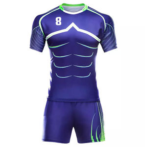 ชุดฟุตบอลแบบสั่งทำพิเศษ คุณภาพสูง แห้งเร็ว น้ำหนักเบา ระบายอากาศได้ดี ผลิตจากโพลีเอสเตอร์ 100% สำหรับสโมสร - Product Image 4