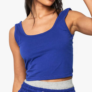 2025 Casual Clothing <b>Women</b> Shorts <b>Set</b> Light <b>Weight</b> <b>Women</b> Shorts <b>Set</b> Custom Logo Sleeveless 2-Piece <b>Women</b> Solid Color Shorts <b>Set</b> - Product Image 5