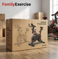 Bicicleta de Spinning Profesional 2026 Lista para Enviar con Resistencia Silenciosa de Correa Magnética y Monitor Digital para Gimnasio en Casa y Fitness