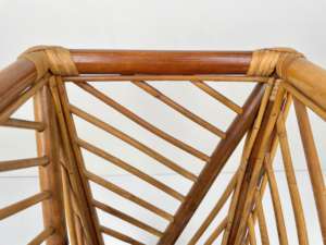 Porta Paraguas de Ratán Vintage, Tejido a Mano, Ecológico, Cesta de Mimbre para Guardar Paraguas, Elegante para Decoración del Hogar - Product Image 3