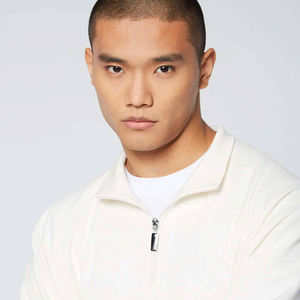 Unisex Natural White Cotton Blended Fleece High Neck Sweatshirt Custom Pullover Plain Streetwear Casual <b>Warm</b> Winter <b>Jumper</b> - Product Image 4