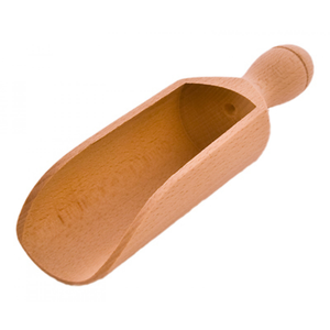 Cuillère en bois personnalisée scoop stick petite spatule en bois d'acacia cuillère cosmétique pour crème pour le visage de taille moyenne - Product Image 3