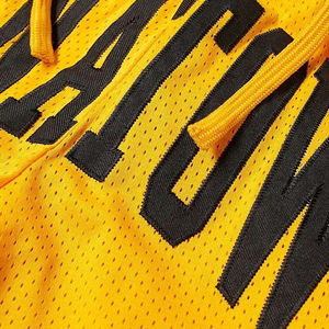 กางเกงขาสั้นตาข่ายสองสีรุ่นล่าสุดสำหรับฤดูร้อน ใส่สบาย เหมาะสำหรับออกกำลังกาย น้ำหนักเบา ระบายอากาศได้ดี ดีไซน์โดดเด่นสำหรับผู้ชาย - Product Image 4