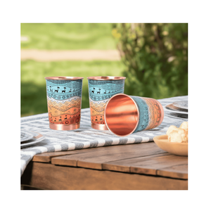 Verre à vin imprimé en cuivre personnalisé de 30ml Mini verre à liqueur 1oz pour une utilisation à la main au meilleur prix - Product Image 3