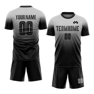 Camiseta de fútbol personalizada por sublimación de alta calidad, camiseta de fútbol de secado rápido con número personalizado, nombre del equipo para ropa de jugadores de fútbol - Product Image 2