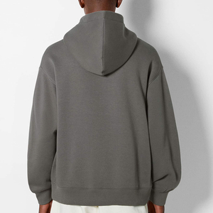 Sweats à capuche personnalisés pour hommes avec épaules tombantes sweat à capuche décontracté de haute qualité pour hommes pull oversize 100% coton sweat à capuche - Product Image 1