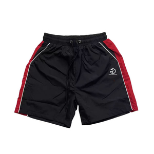 กางเกงกีฬาขาสั้นผ้าโพลีเอสเตอร์ผ้าสแปนเด็กซ์สำหรับผู้ชายกางเกงขาสั้นสำหรับวิ่งโลโก้ออกแบบได้ตามต้องการ - Product Image 5