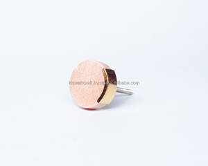 Boutons de marbre modernes exclusifs Boutons de tiroir de porte décoratifs modernes pour armoires de cuisine chambre à coucher hôtel-pour décor de meubles de commode - Product Image 6