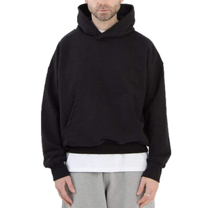 2025 nuevo servicio personalizado OEM hombres sudaderas con capucha al por mayor mejor diseño hombres sudaderas con capucha ligero Color sólido hombres sudaderas con capucha - Product Image 5