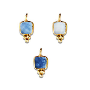 Pendentif à breloques reine calcédoine fantaisie - Product Image 3