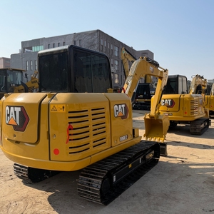 Excavatrice sur chenilles Caterpillar d'occasion 6 tonnes Modèle 2023 Moteur Boîte de vitesses PLC Garantie 12 mois Prix bas Entrepôt Shanghai - Product Image 6
