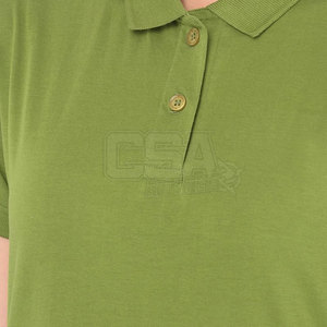 Polo pour femme de qualité supérieure, en coton doux, à manches courtes et col, pour un usage décontracté et professionnel - Product Image 6