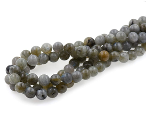 ลูกปัดหินลาบราโดไรต์ สร้อยหิน ลูกปัดหินธรรมชาติ สร้อยคอหินบำบัด คริสตัลธรรมชาติ ขายส่ง - Product Image 6