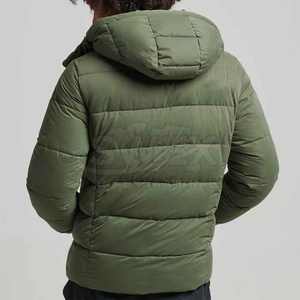 Veste à bulles lavable au design unique pour hommes Veste d'hiver à bulles en polyester mat et respirant pour hommes à vendre - Product Image 2