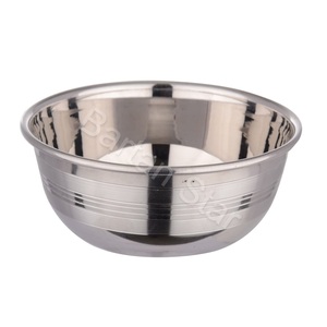 Tazón DE SERVICIO DE ACERO INOXIDABLE liso Diseño elegante de tazón de servicio de alta demanda Tazón de comida de acero inoxidable elegante - Product Image 4