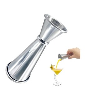 Medidor de Agujas de Acero Inoxidable, Diseño Japonés Elegante que Convierte Cada Vertido en una Obra de Arte, Medidor de Agujas Transparente - Product Image 1