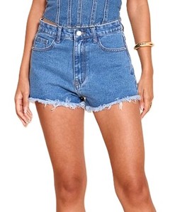 Pantalones cortos vaqueros de la mejor calidad, cómodos, deportivos, ajustados, para mujer, al por mayor, para exteriores, pantalones cortos de verano para mujer - Product Image 1