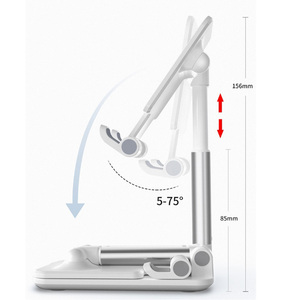 Supporto per Cellulare da Tavolo in ABS di Alta Qualità, Altezza Regolabile, Impermeabile, Flessibile, Personalizzabile per Scrivania e Uso Domestico - Product Image 2
