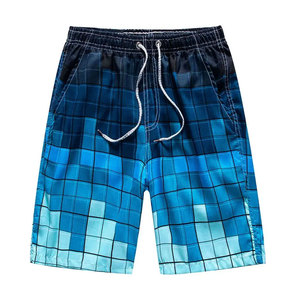 กางเกงขาสั้นลำลองของผู้ชายกางเกงขาสั้นผ้าฮิปฮอปแห้งเร็วพิมพ์ลายเสื้อและล่างทำจากโพลีเอสเตอร์พิมพ์ซับลิเมชัน100% งานตามสั่ง - Product Image 1