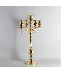 Événement fête décor métal candélabres Table bougeoirs mariage décoration bougeoirs - Product Image 3